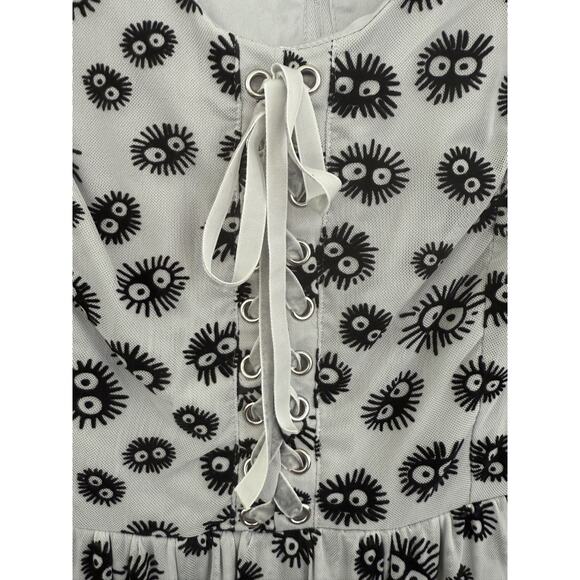 Her Universe L Studio Ghibli My Neighbor Totoro Soot Sprites Tulle Dress Anime - Picture 6 of 11